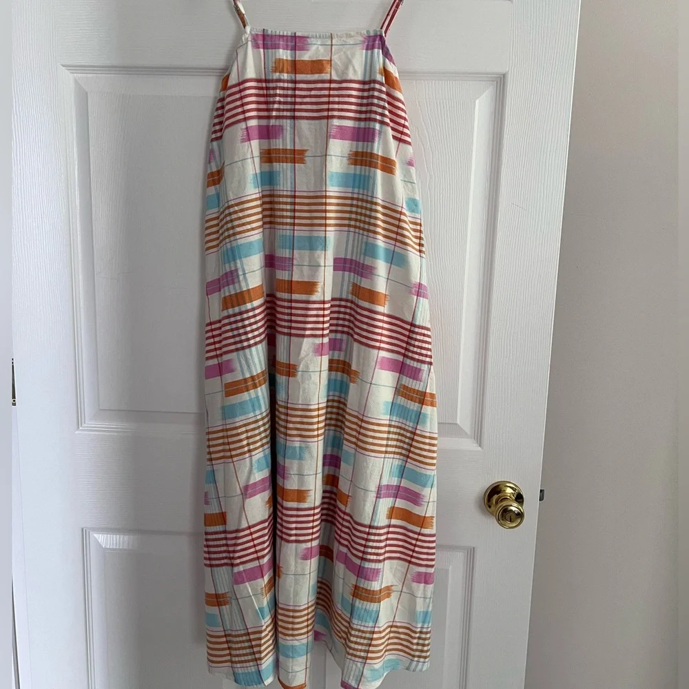 Lou and Grey for Loft midi dress size Medium New - Picture 3 of 9